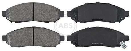 Колодка гальм. диск. NISSAN PATHFINDER передн. (вир-во ABS) A.B.S. 37518