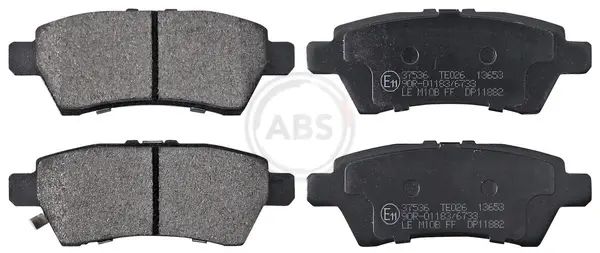 Колодка гальм. диск. NISSAN NAVARA/PATHFINDER задн. (вир-во ABS) A.B.S. 37536 (фото 1)