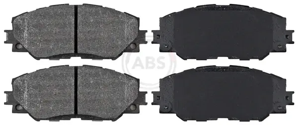 Колодка гальм. диск. TOYOTA AURIS/RAV4 передн. (вир-во ABS) A.B.S. 37544 (фото 1)