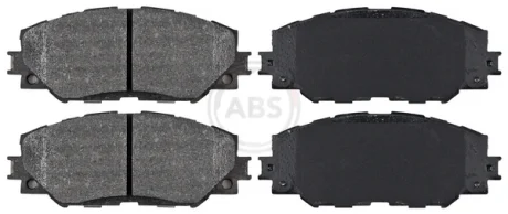 Колодка гальм. диск. TOYOTA AURIS/RAV4 передн. (вир-во ABS) A.B.S. 37544