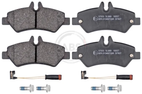 Колодка гальм. диск. MB/VW SPRINTER/CRAFTER задн. (вир-во ABS) A.B.S. 37555