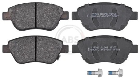Колодка гальм. диск. OPEL CORSA передн. (вир-во ABS) A.B.S. 37563