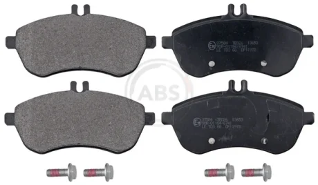 Колодка гальм. диск. MB C-CLASS передн. (вир-во ABS) A.B.S. 37584