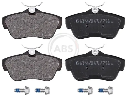 Колодка гальм. диск. CITROEN/FIAT/PEUGEOT JUMPY/SCUDO/EXPERT задн. (вир-во ABS) A.B.S. 37590 (фото 1)