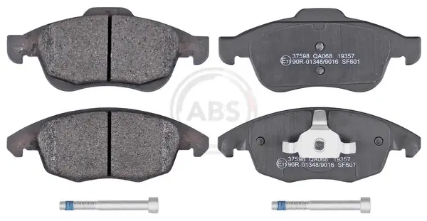 Колодка гальм. диск. CITROEN C4 передн. (вир-во ABS) A.B.S. 37598 (фото 1)