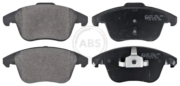 Колодка гальм. диск. CITROEN C4, C4 PICASSO передн. (вир-во ABS) A.B.S. 37599 (фото 1)