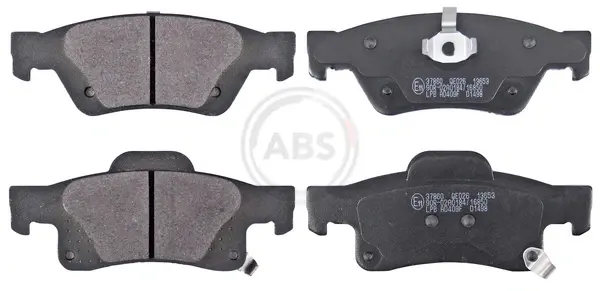 Колодка гальм. диск. задн. (вир-во ABS) A.B.S. 37860 (фото 1)