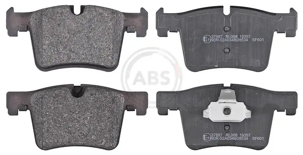 Колодка гальм. диск. BMW X3 20 DX, 20IX, BIS 10/11-, X3 35IX (F25) 2011 - передн. (вир-во ABS) A.B.S. 37887 (фото 1)