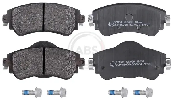 Колодка гальм. диск. CITROEN C4 1.4,1.6 HDI 09-, DS4 1.6HDI 2010 - передн. (вир-во ABS) A.B.S. 37890 (фото 1)