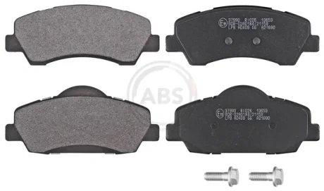 Колодка гальм. диск. CITROEN C4 CACTUS 1.2 2014-,PEUGEOT 308 II 1.2 1.6 2013- передн. (вир-во ABS) A.B.S. 37990