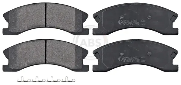 Колодка гальм. диск. JEEP передн. (вир-во ABS) A.B.S. 38945 (фото 1)