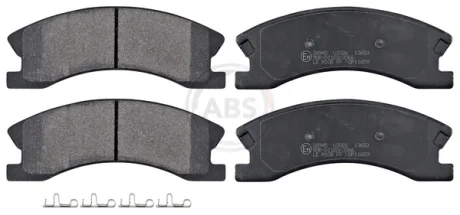 Колодка гальм. диск. JEEP передн. (вир-во ABS) A.B.S. 38945