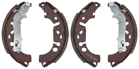 Колодка гальм. барабан. OPEL CORSA D 1.0-1.4 06-, FIAT GRANDE PUNTO 1.3-1.4 05 - задн. (вир-во ABS) A.B.S. 9215