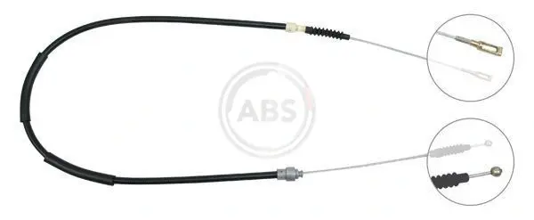 Трос ручного гальма AUDI 100 (вир-во ABS) A.B.S. K10056 (фото 1)