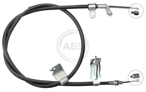 Трос ручного гальма Nissan QASHQAI I (J10) (2006-13) задн. прав. (вир-во ABS) A.B.S. K10068 (фото 1)