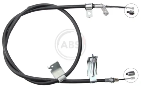 Трос ручного гальма Nissan QASHQAI I (J10) (2006-13) задн. прав. (вир-во ABS) A.B.S. K10068