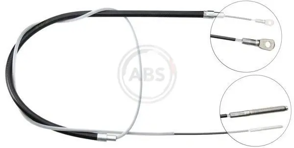 Трос ручного гальма BMW 5 (вир-во ABS) A.B.S. K10256 (фото 1)