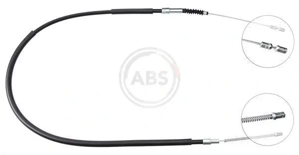 Трос ручного гальма MERCEDES 100 (вир-во ABS) A.B.S. K10676 (фото 1)