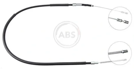 Трос ручного гальма MERCEDES 100 (вир-во ABS) A.B.S. K10676