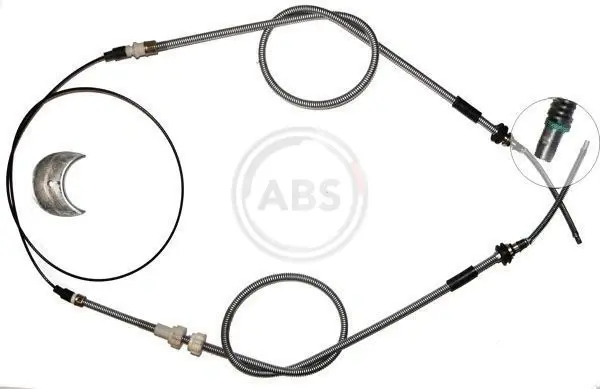 Трос ручного гальма FORD SIERRA (вир-во ABS) A.B.S. K10805 (фото 1)