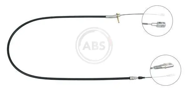Трос ручного гальма MERCEDES 200 (вир-во ABS) A.B.S. K11267 (фото 1)