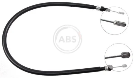 Трос ручного гальма RENAULT SAFRANE (вир-во ABS) A.B.S. K12447