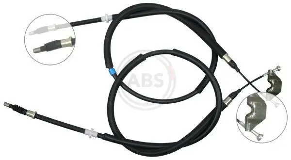 Трос ручного гальма OPEL ASTRA (вир-во ABS) A.B.S. K12795 (фото 1)
