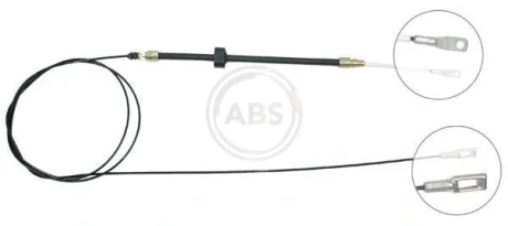 Трос, стоянкова гальмівна система (вир-во ABS) A.B.S. K13231