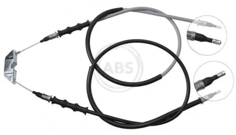 Трос ручного гальма OPEL VECTRA (вир-во ABS) A.B.S. K13455