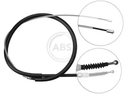 Трос ручного гальма VW TOURAN (1T1,1T2,1T3) задн. (вир-во ABS) A.B.S. K13576