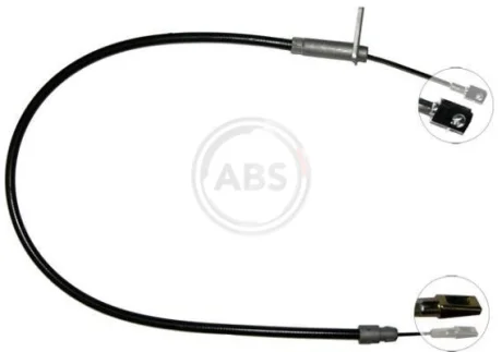 Трос ручного гальма VW CRAFTER (вир-во ABS) A.B.S. K14697