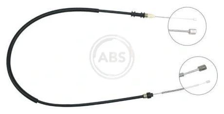 Трос ручного гальма RENAULT KANGOO (вир-во ABS) A.B.S. K15617