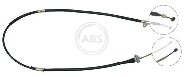 Трос ручного гальма TOYOTA Hi-Ace Van (вир-во ABS) A.B.S. K16047 (фото 1)