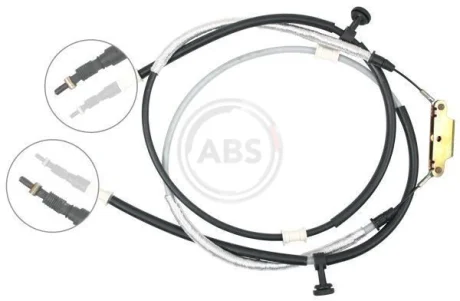 Трос ручного гальма OPEL VECTRA (вир-во ABS) A.B.S. K17205