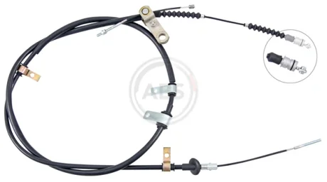 Трос ручного гальма KIA Sorento (06-11) (вир-во ABS) A.B.S. K17368