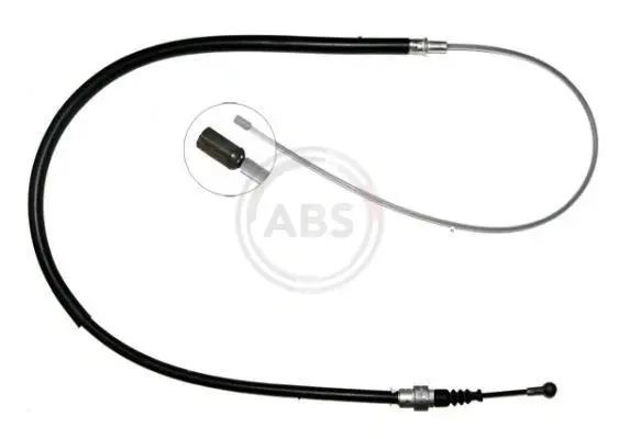 Трос ручного гальма VW GOLF,SKODA OCTAVIA (вир-во ABS) A.B.S. K18336 (фото 1)