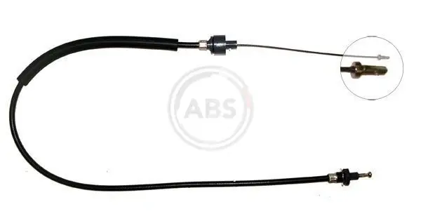 Трос зчеплення FORD TRANSIT (вир-во ABS) A.B.S. K21500 (фото 1)