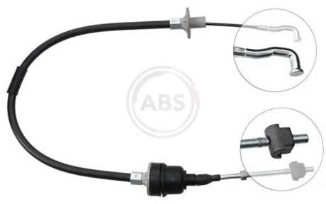 Трос зчеплення OPEL ASTRA (вир-во ABS) A.B.S. K22960