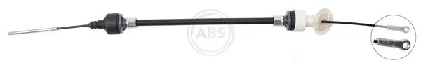 Трос зчеплення SEAT IBIZA (вир-во ABS) A.B.S. K23990 (фото 1)