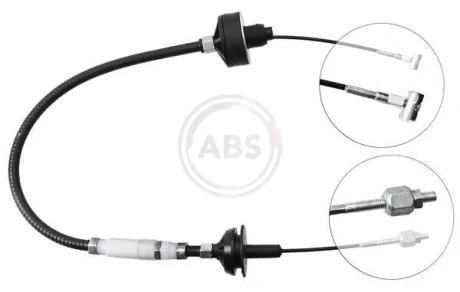 Трос зчеплення VW GOLF (вир-во ABS) A.B.S. K24670