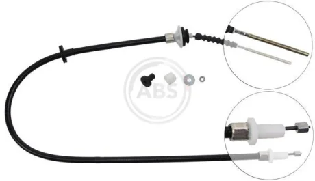 Трос зчеплення VOLVO 440/460/480 (вир-во ABS) A.B.S. K24810