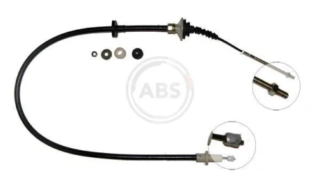 Трос зчеплення VOLVO 440/460 (вир-во ABS) A.B.S. K24830