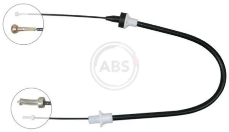 Трос зчеплення FORD ESCORT (вир-во ABS) A.B.S. K27060
