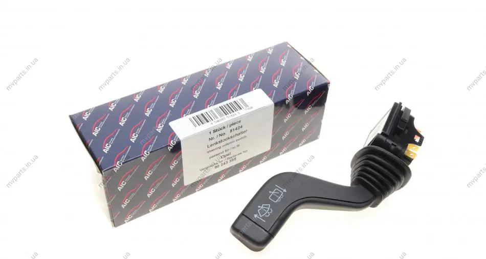 Перемикач склоочисника Opel Astra F/G/Corsa A/B 91-10 AIC 51424 (фото 1)