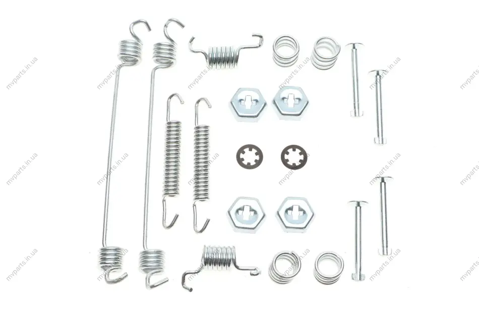 Комплект пружинок колодок ручника Citroen Xsara/Peugeot 205/306 83- AIC 53808 (фото 1)
