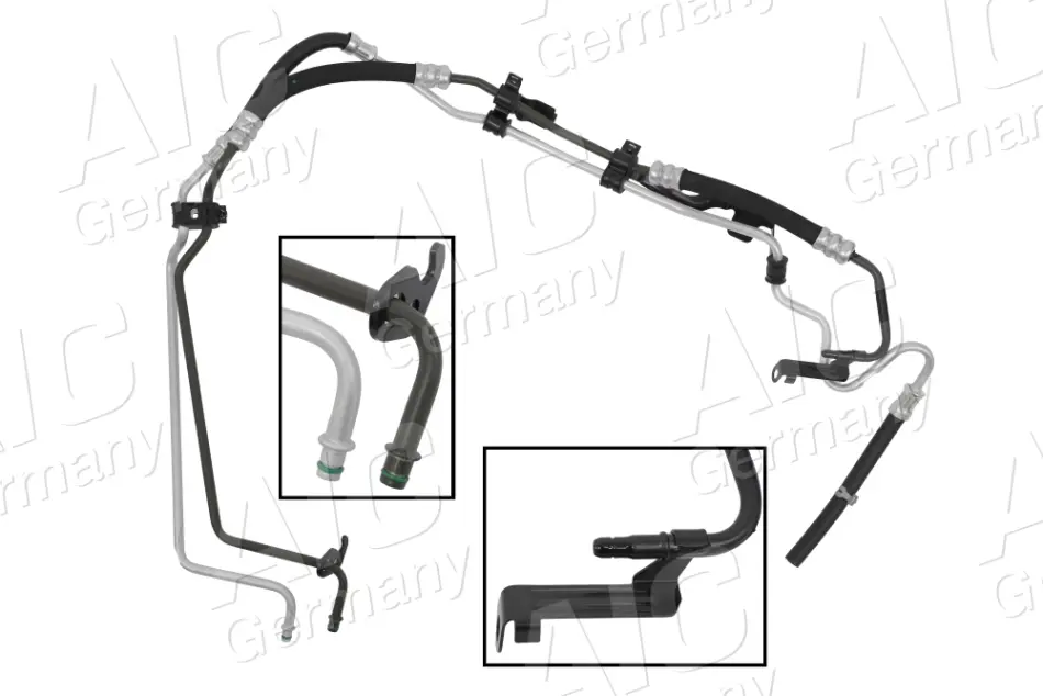Шланг гідропідсилювача Ford Focus 1.4/1.6 04-12 (к-кт) AIC 54985 (фото 1)