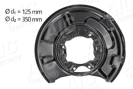 Захист диска гальмівного (заднього) (L) MB E-class (W211) 02-09 AIC 55099