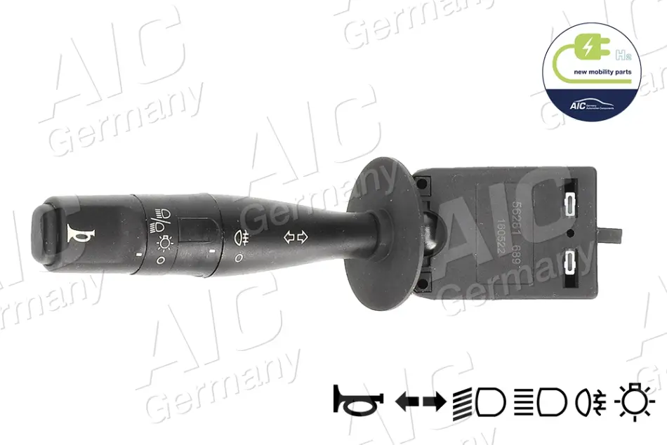 Перемикач підрульовий Citroen Berlingo/Jumpy/Peugeot Expert 95-11 (повороти/світло/туманки/сигнал) AIC 56281 (фото 1)