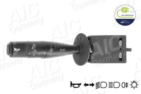 Перемикач підрульовий Citroen Berlingo/Jumpy/Peugeot Expert 95-11 (повороти/світло/туманки/сигнал) AIC 56281
