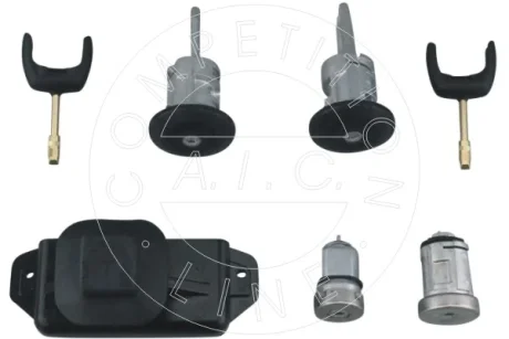 Комплект замків (5шт.) Ford Transit 06-14 (+ 2 ключа) AIC 56656
